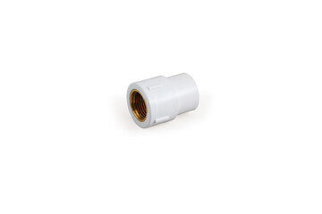 UPVC  CPVC Fittings for polypropylene pipes. Elements for pipelines. plastic piping elements. They are designed for connecting pipes. Concept sale of polypropylene fittings.