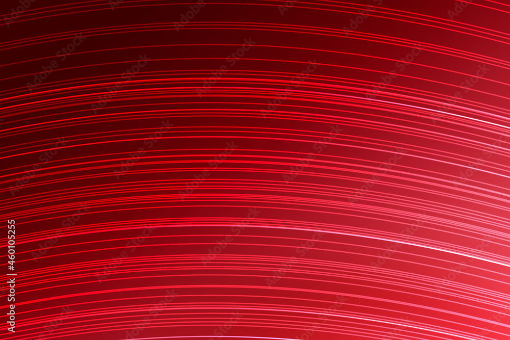 Poster abstract curve lines on a modern red and pink color gradient background. new elegant and trendy shap