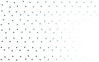 Light BLUE vector  polygon abstract background.