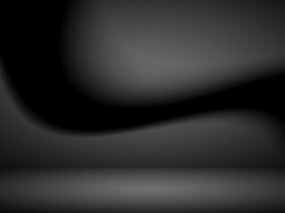 Abstract black background, can be used for valentines or Christmas design layout, studio, web template, room and report with smooth gradient color. ( Black and gray background )