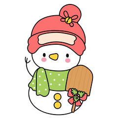 Snowman illustration