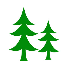 green christmas tree