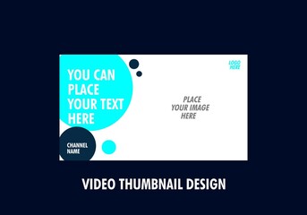 Blue color of video thumbnail