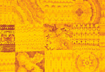 Patchwork abstract background, made of