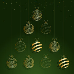 set of christmas balls,  сhristmas background, merry christmas, happy new year, 2022, congratulations on winter holiday, holiday card