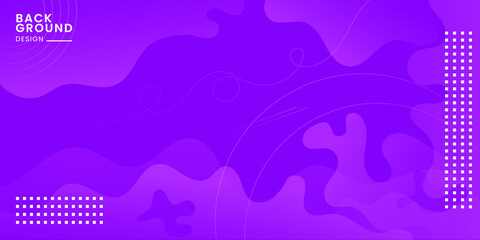 Naklejka premium Purple background with fluid gradient