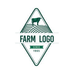 farm house logo vector 