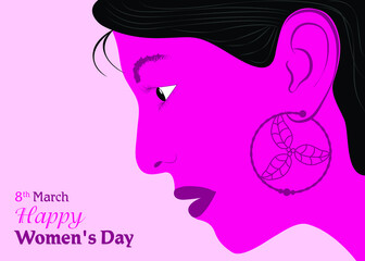 Womens Day 8 March Pink colour