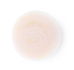 Onion isolated on white background.