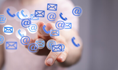 Email Mail Communication Online Chat Business Internet Technology Network Concept