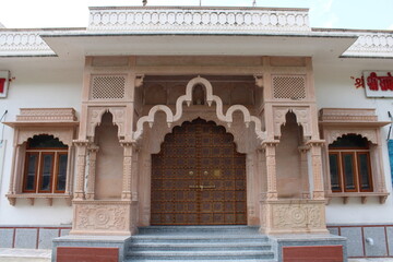 Obraz premium Khole ke hanuman ji mandir, Jaipur, Rajasthan