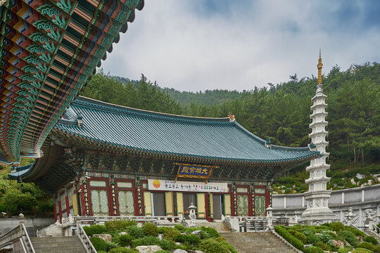 Seokbulsa Temple at Busan, South Korea.