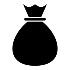 Vector Money Bags Glyph Icon Design