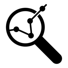  Vector Analysis Glyph Icon Design