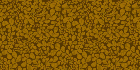 Stylish organic and botanical background. Seamless pattern.Vector. スタイリッシュ有機的パターン