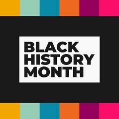black history month background for social media