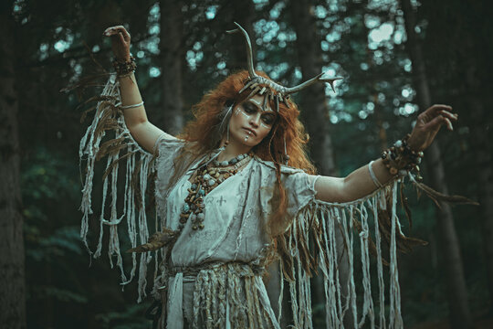 dance of a shaman woman