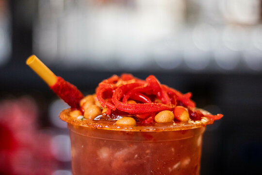 Michelada con gomitas