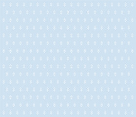 Christmas seamless pattern with white firs on blue background, Christmas trees decor, design for Holidays decoration, wrapping paper, print, fabric or textile, Christmas card, vector illustration