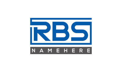 RBS creative three letters logo