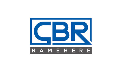 CBR creative three letters logo