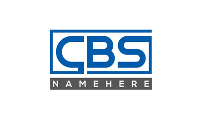 CBS creative three letters logo
