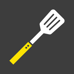 Kitchen spatula vector icon. Kitchen appliance