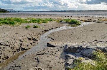 View from an Irish beach