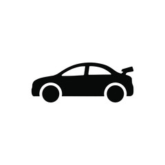 Car icons, Car vector illustration, Car icon isolated on white background, Car icon simple sign