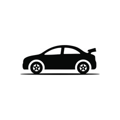 Car icons, Car vector illustration, Car icon isolated on white background, Car icon simple sign