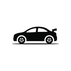 Fototapeta premium Car icons, Car vector illustration, Car icon isolated on white background, Car icon simple sign