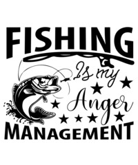 Fishing SVG T-shirt design