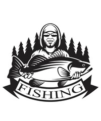 Fishing SVG T-shirt design