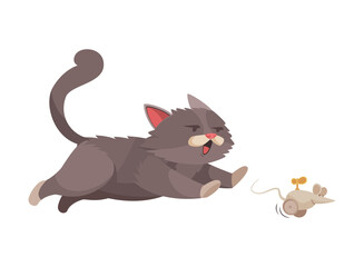 Kitten Cartoon Illustration