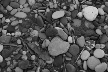 pebbles on the beach
