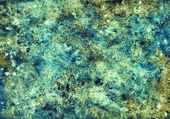 Watercolor background, wallpaper, poster, cover, flyer. Abstract texture of mineral, marble, emerald.