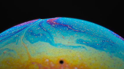 Thousands of colors and shapes in a giant bubble.