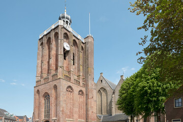 Fototapeta na wymiar Makkum, Friesland province, The Netherlands
