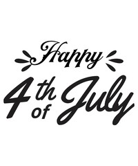 Obraz premium 4th of July SVG T-shirt design