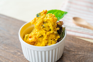 かぼちゃサラダ