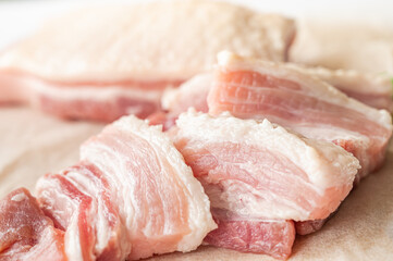 豚の三枚肉　スライス