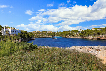 Naklejka premium The island of Majorca -On holiday trip east of the island - Cala dòr,Majorca,spain,mediterranean,Europe 
