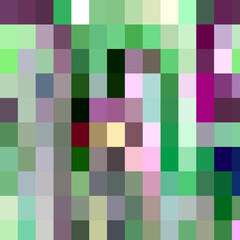 Abstract tartan, design, pink and green squares