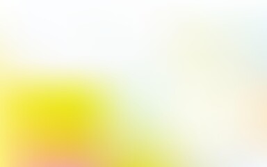 Light green, yellow vector gradient blur layout.