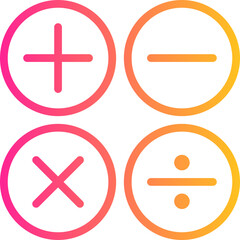 Fototapeta premium calculator icon