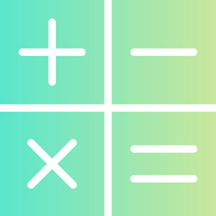 Obraz premium calculator icon