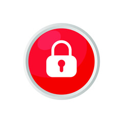 red padlock icon