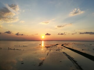 Obraz premium sunset 