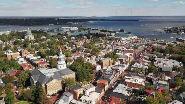 The Sleepy Town of Annapolis Capital City of Maryland