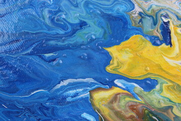 Shape on Art  Acrylic Painting Abstract Tuned